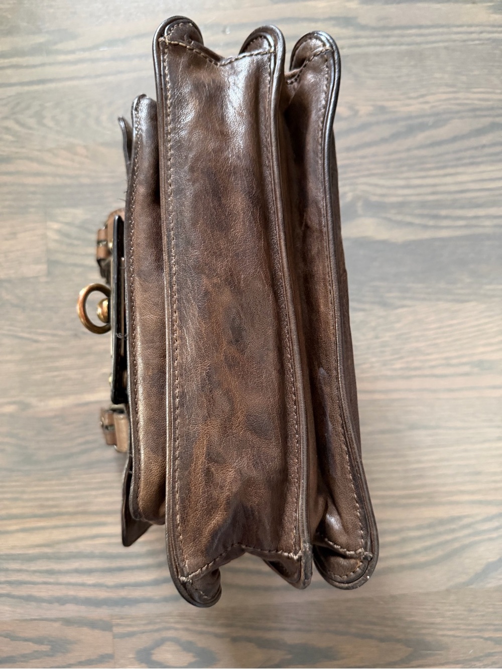 Frye Cameron Leather Satchel Bag - Picture 6 of 15